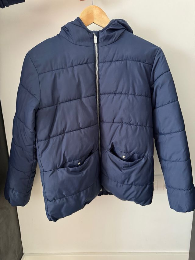 Cazadora bomber niño azul 11-12 años