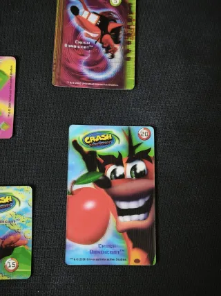 Carte Crash Bandicoot Lenticolari 2000