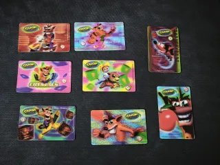 Carte Crash Bandicoot Lenticolari 2000