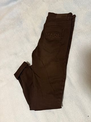 Pantalón Karl Lagerfeld negro talla 38