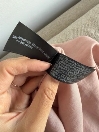 Pantalón bombacho Zara rosa