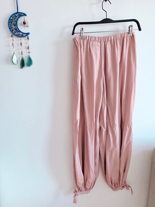 Pantalón bombacho Zara rosa