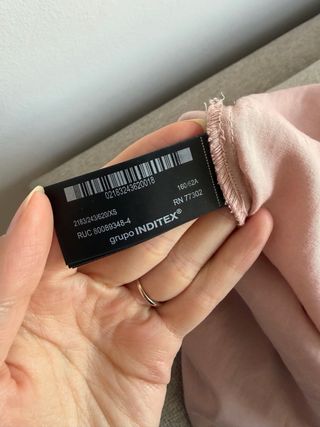 Pantalón bombacho Zara rosa