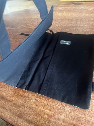 Funda de tela para libros con búhos