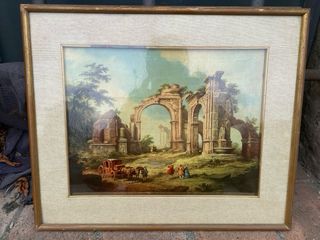 Set 3 Quadri Riproduzioni Paesaggio