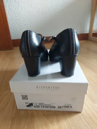 Zapatos de tacón negros mujer