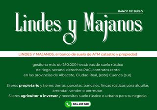 Bancal secano para parcela en  Albacete