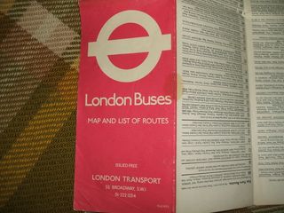 Mappa London Buses - London Transport