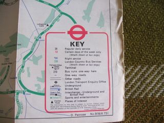 Mappa London Buses - London Transport