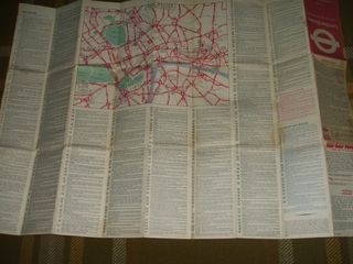 Mappa London Buses - London Transport