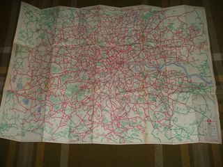 Mappa London Buses - London Transport