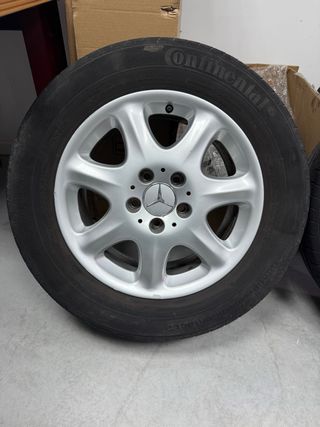 Llantas 16” y neumáticos Mercedes Clase S W220