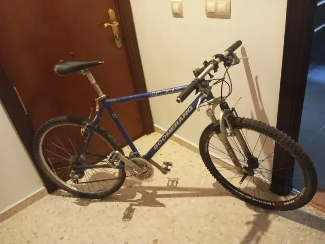 Solo hoy!!!!! Bicicleta Boomerang Azul