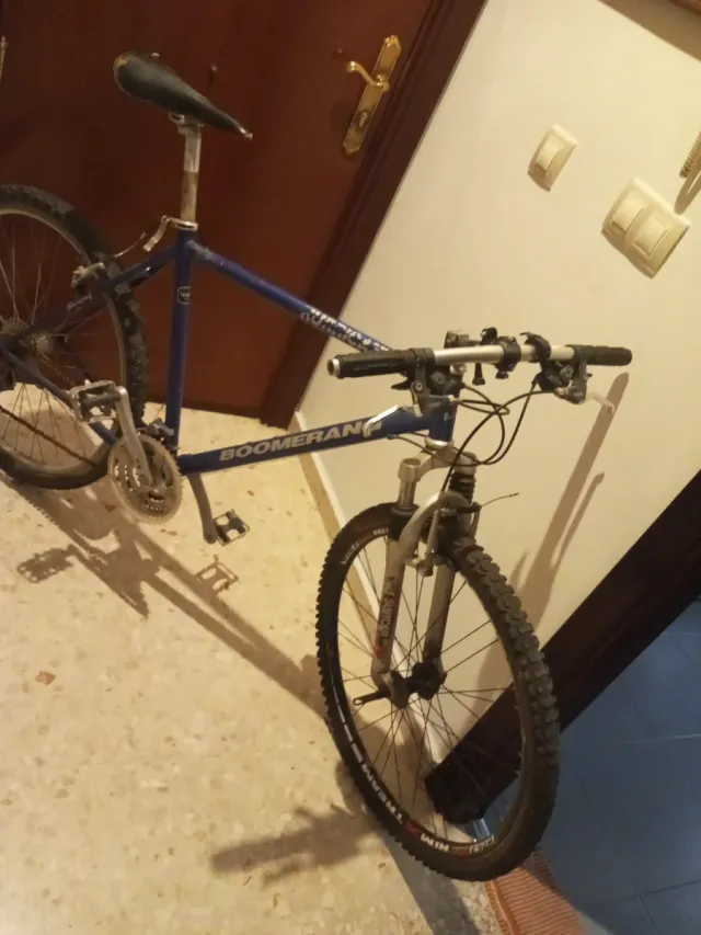 Solo hoy!!!!! Bicicleta Boomerang Azul