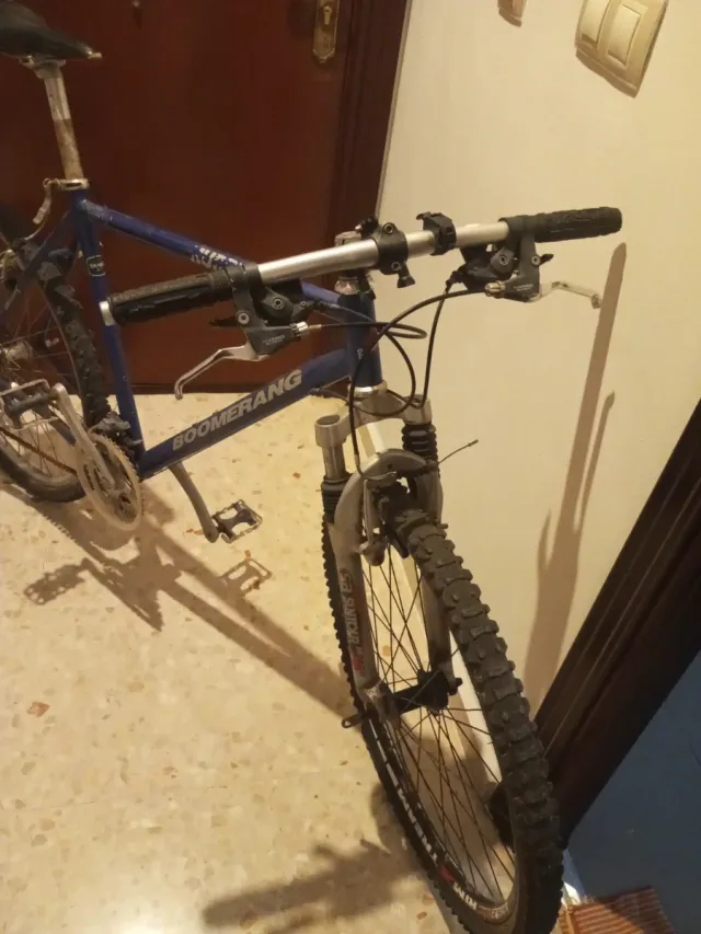 Solo hoy!!!!! Bicicleta Boomerang Azul