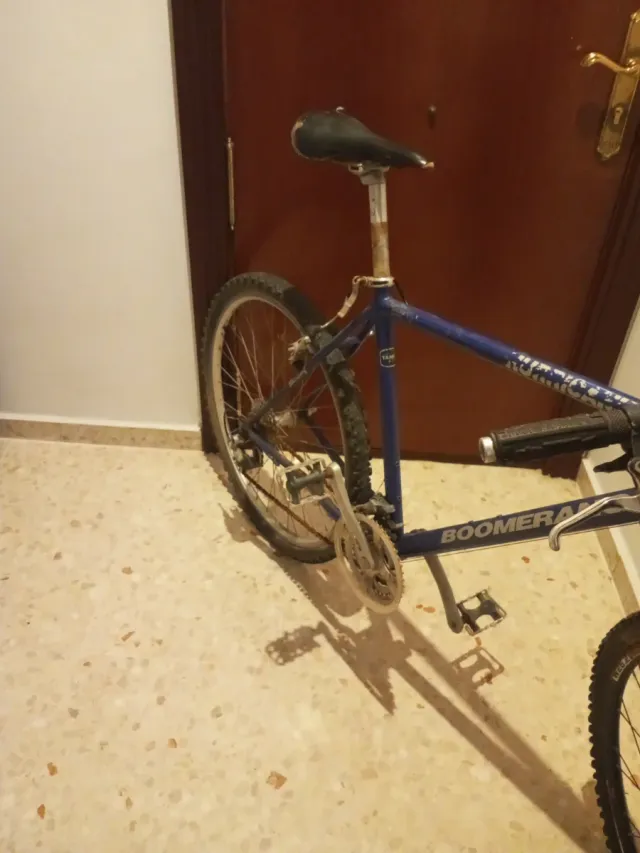 Solo hoy!!!!! Bicicleta Boomerang Azul