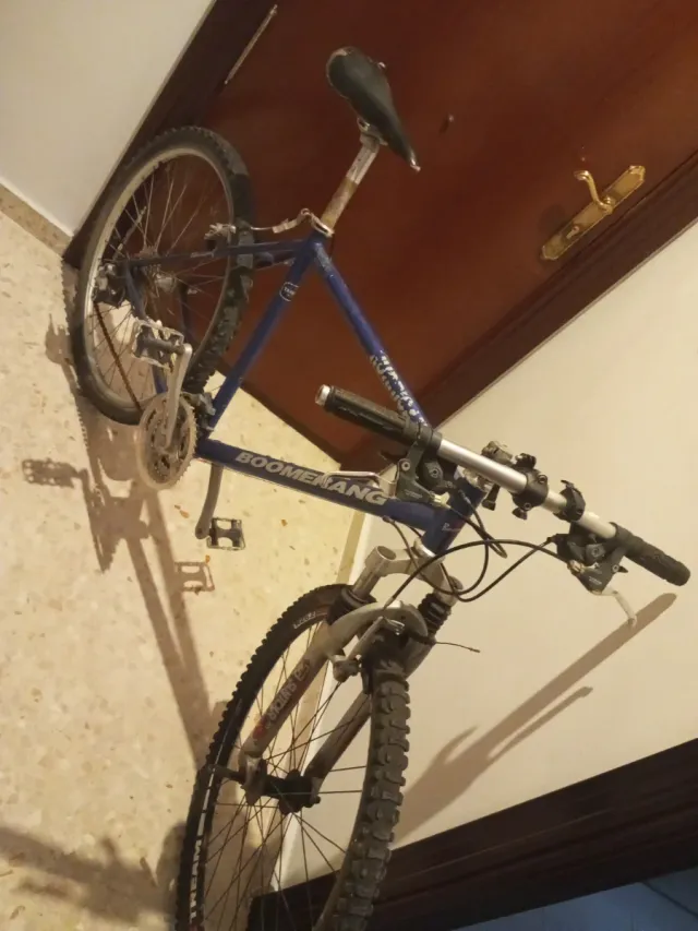 Solo hoy!!!!! Bicicleta Boomerang Azul