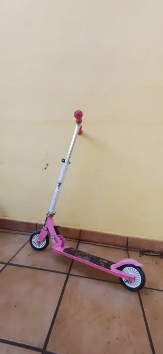 Patinete infantil rosa