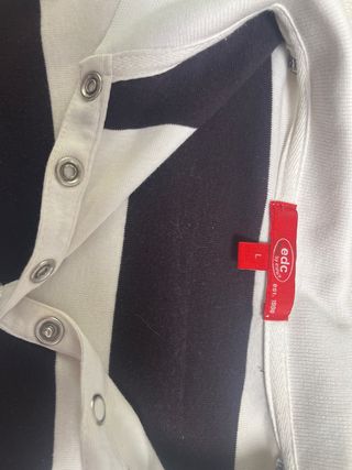 Camiseta Polo Rayas EDC Talla L