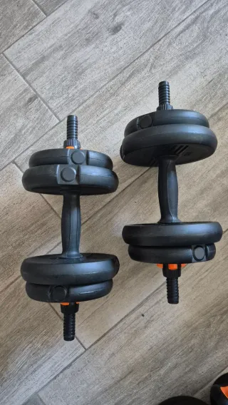 Kit Mancuernas + Barras + Kettlebell