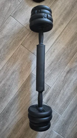 Kit Mancuernas + Barras + Kettlebell