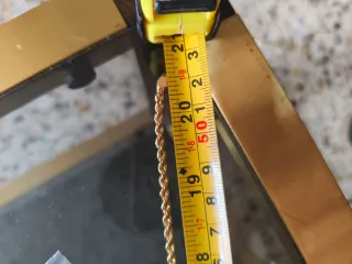 Cordón oro 18k nuevo