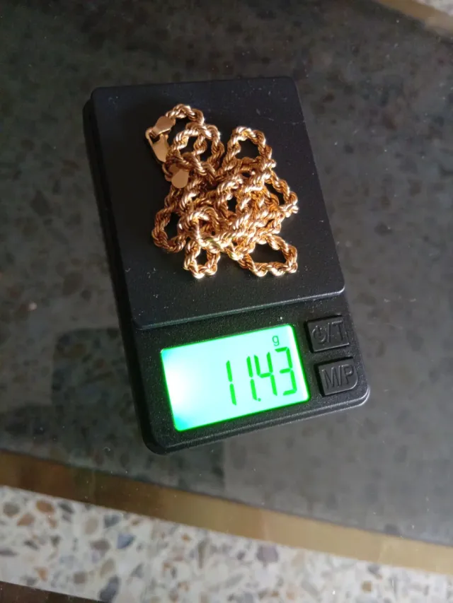 Cordón oro 18k nuevo