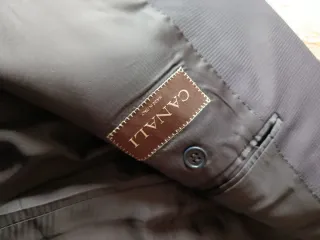 Traje Lana Fría Italiano Negro