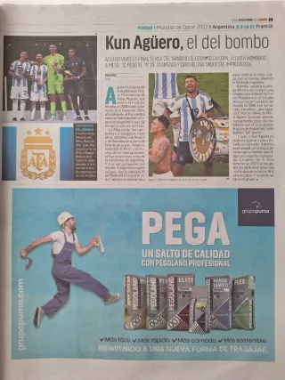Periódico Marca Mundial Messi