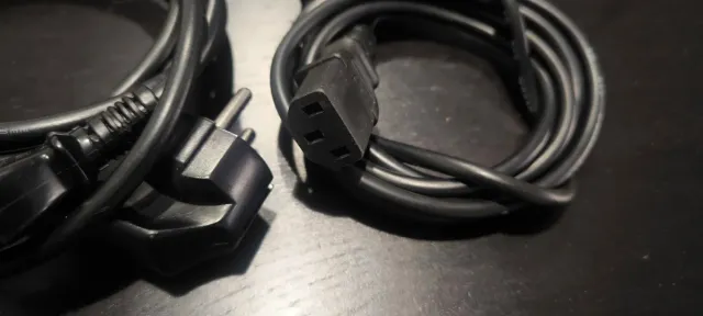 Lote 3 cavi di alimentazione