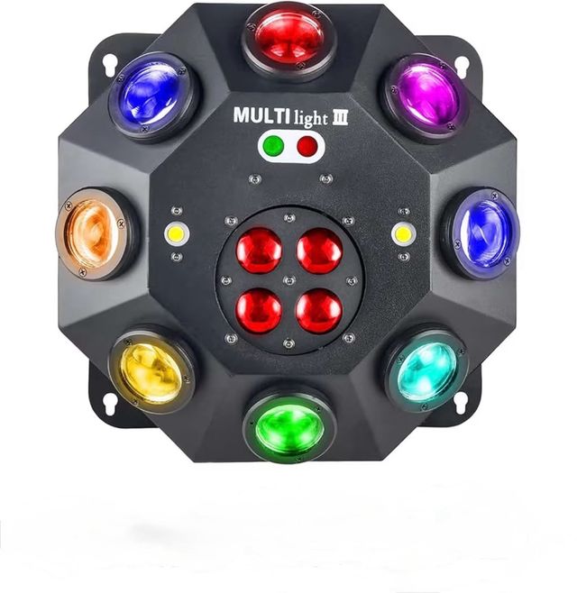 Foco LED RGB para discoteca