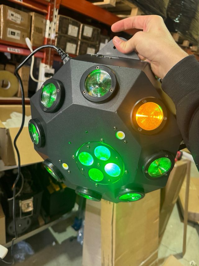 Foco LED RGB para discoteca