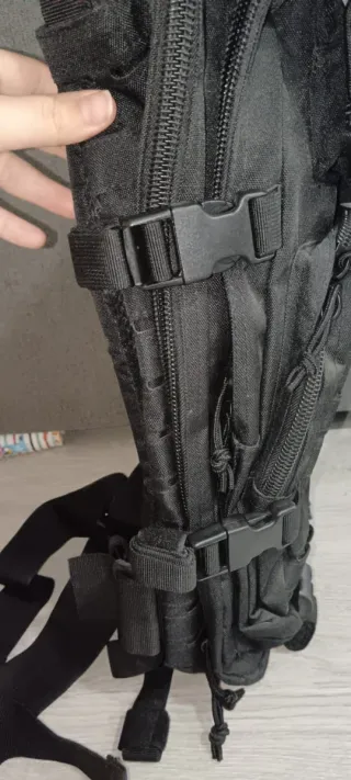 Mochila Táctica Negra