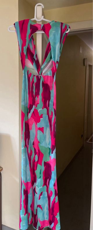 Vestido Pura Vida Baragli Turquesa Talla S