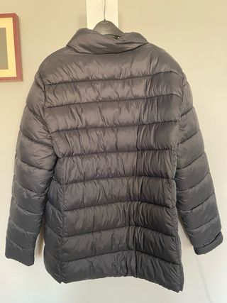 Abrigo Plumas Polo Club Negro Talla XXL