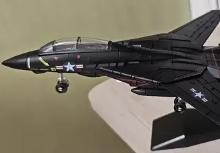Avión F14 Tomcat Negro