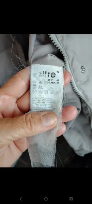 Piumino Oltre ghiaccio taglia XL