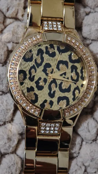 Orologio donna colore oro con strass