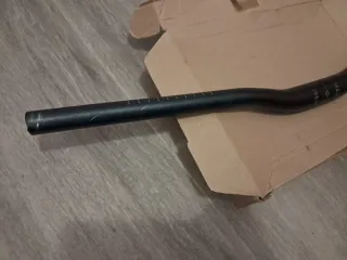 Manillar Bici doble altura 60cm Negro