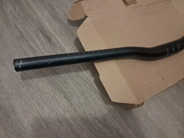 Manillar Bici doble altura 60cm Negro