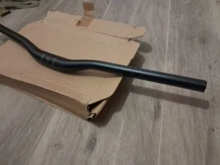 Manillar Bici doble altura 60cm Negro