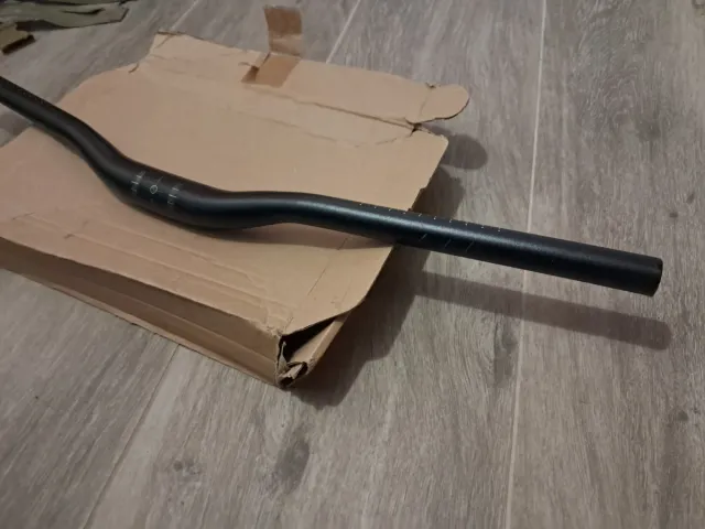 Manillar Bici doble altura 60cm Negro