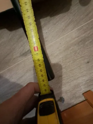 Manillar Bici doble altura 60cm Negro