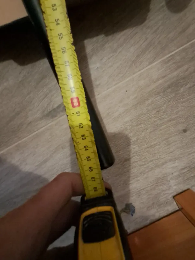 Manillar Bici doble altura 60cm Negro