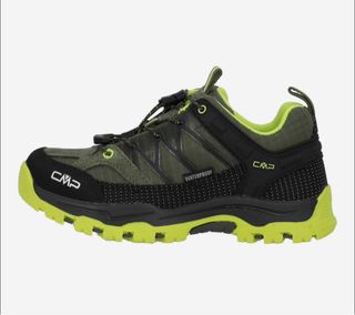 Zapatillas CMP trekking verde y amarillo