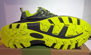 Zapatillas CMP trekking verde y amarillo