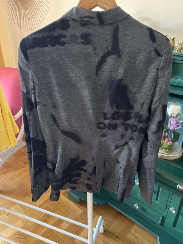 Chaqueta Zara Basic Estampada Talla M