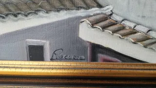 Cuadro óleo sobre lienzo Ribera