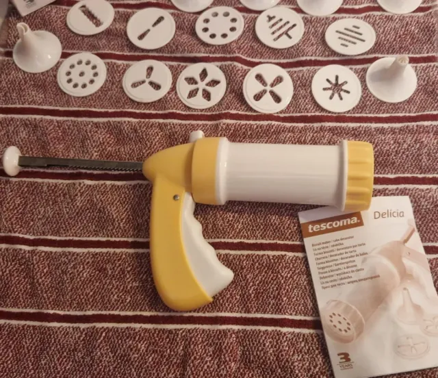 Macchina Pasta Tescoma + Pistola Biscotti