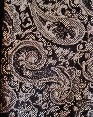 Cravatta argento vintage seta